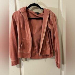 Fashion Nova Dusty Rose Hoodie